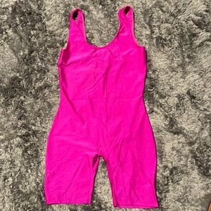 Bright Pink Jumpsuit